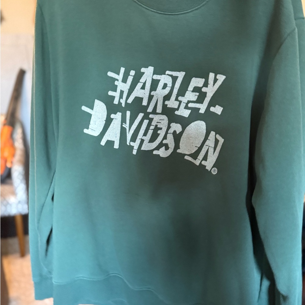 Harley-Davidson Forest Green Crewneck